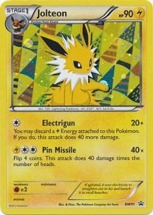 [PKM] Jolteon (BW91) [Black & White: Black Star Promos]