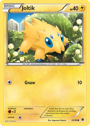 [PKM] Joltik (33/98) [Black & White: Emerging Powers]