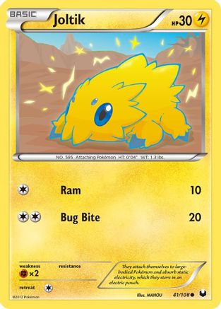 [PKM] Joltik (41/108) [Black & White: Dark Explorers]