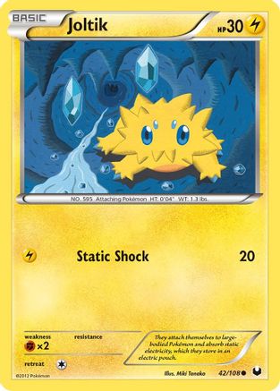 [PKM] Joltik (42/108) [Black & White: Dark Explorers]