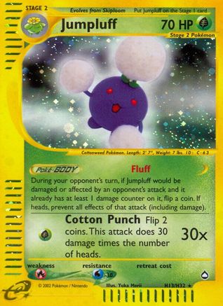 [PKM] Jumpluff (H13/H32) [Aquapolis]