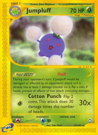 [PKM] Jumpluff (17/147) [Aquapolis]