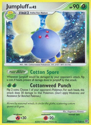 [PKM] Jumpluff (11/132) [Diamond & Pearl: Secret Wonders]