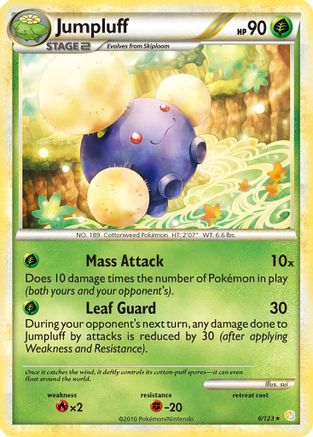 [PKM] Jumpluff (6/123) [HeartGold & SoulSilver: Base Set]