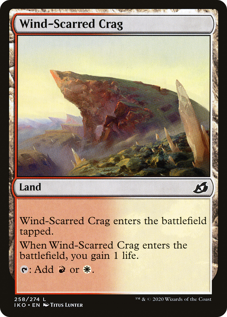 {C} Wind-Scarred Crag [Ikoria: Lair of Behemoths][IKO 258]