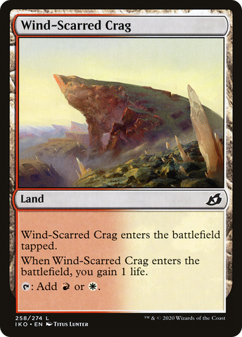 {C} Wind-Scarred Crag [Ikoria: Lair of Behemoths][IKO 258]