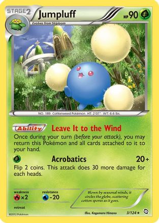 [PKM-R] Jumpluff (3/124) [Black & White: Dragons Exalted]