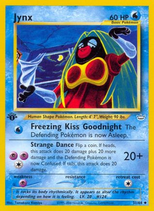 [PKM] Jynx (31/64) [Neo Revelation 1st Edition]