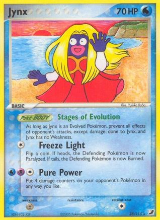 [PKM] Jynx (28/115) (Stamped) [EX: Unseen Forces]