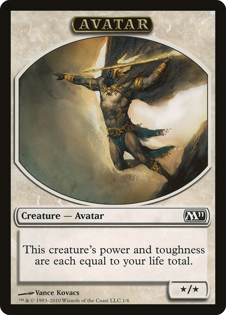 {T} Avatar Token [Magic 2011 Tokens][TM11 001]
