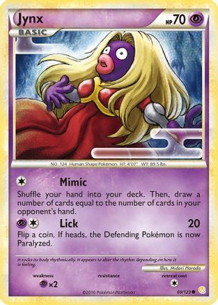 [PKM] Jynx (69/123) [HeartGold & SoulSilver: Base Set]