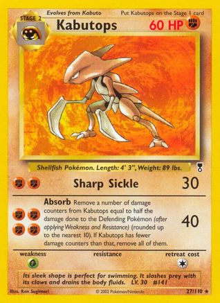 [PKM] Kabutops (27/110) [Legendary Collection]