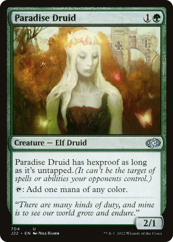 {C} Paradise Druid [Jumpstart 2022][J22 704]