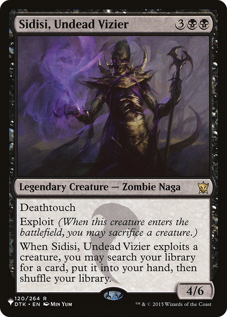 Sidisi, Undead Vizier [LIST 120/264]