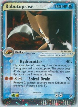 [PKM] Kabutops ex (97/100) [EX: Sandstorm]