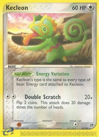 [PKM] Kecleon (18/100) [EX: Sandstorm]