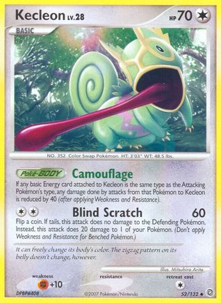 [PKM] Kecleon (52/132) [Diamond & Pearl: Secret Wonders]
