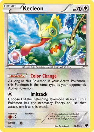 [PKM-R] Kecleon (94/116) [Black & White: Plasma Freeze]