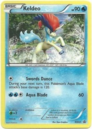 [PKM] Keldeo (BW60) [Black & White: Black Star Promos]