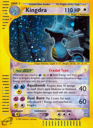 [PKM] Kingdra (148/147) [Aquapolis]