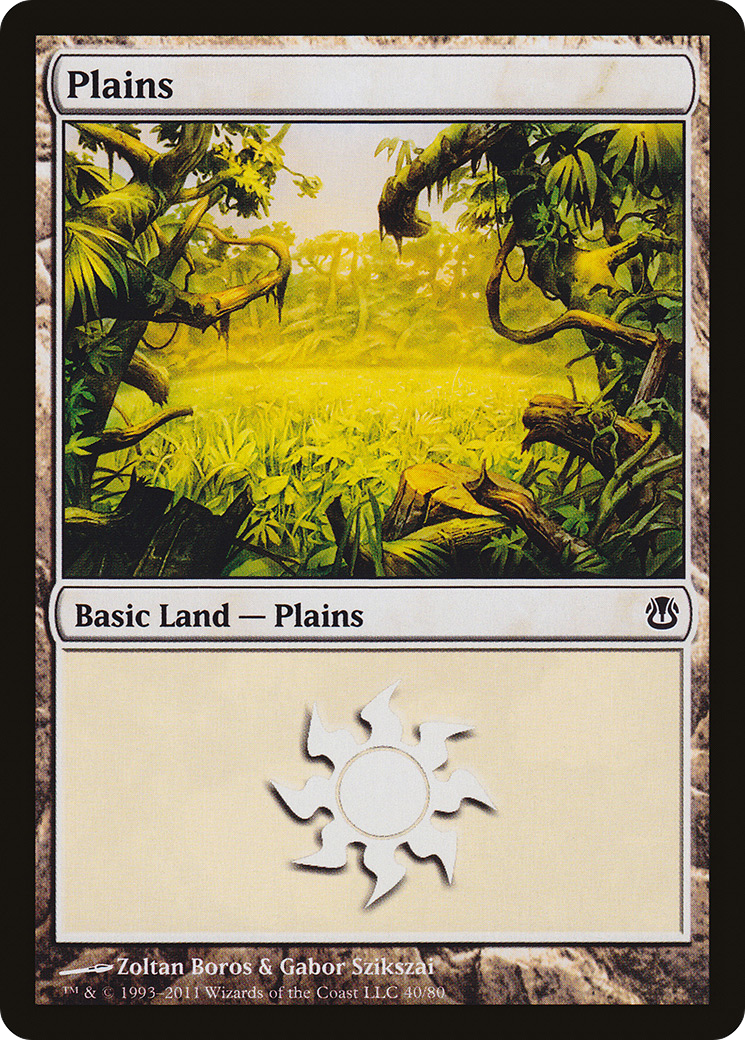 {B}[DDH 040] Plains (40) [Duel Decks: Ajani vs. Nicol Bolas]