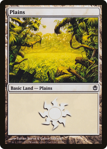{B}[DDH 040] Plains (40) [Duel Decks: Ajani vs. Nicol Bolas]