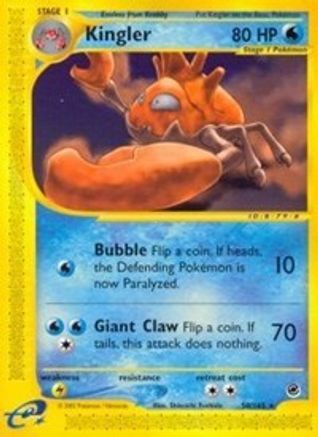 [PKM-R] Kingler (50/165) [Expedition: Base Set]