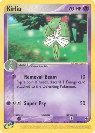 [PKM] Kirlia (34/109) [EX: Ruby & Sapphire]