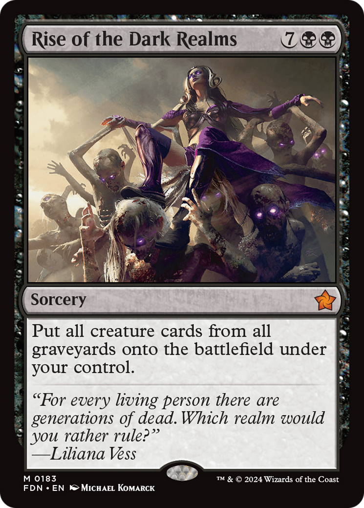 {@R} Rise of the Dark Realms [Foundations][FDN 183]