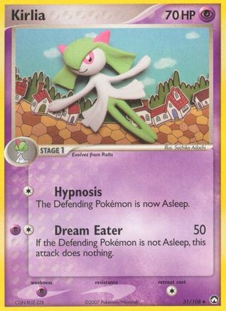 [PKM] Kirlia (31/108) (Stamped) [EX: Power Keepers]