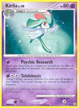 [PKM] Kirlia (53/132) [Diamond & Pearl: Secret Wonders]
