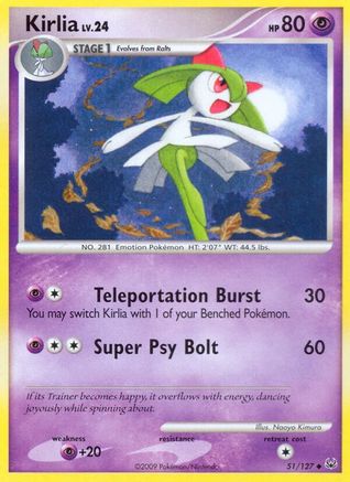 [PKM] Kirlia (51/127) [Platinum: Base Set]