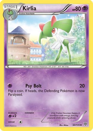 [PKM] Kirlia (60/135) [Black & White: Plasma Storm]
