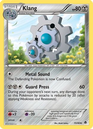 [PKM] Klang (75/98) [Black & White: Emerging Powers]