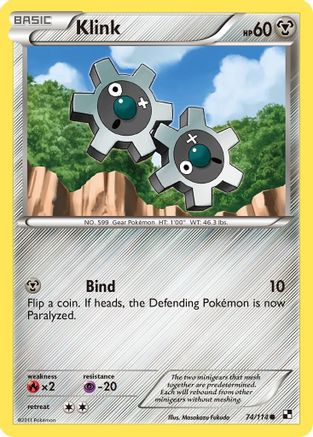 [PKM] Klink (74/114) [Black & White: Base Set]