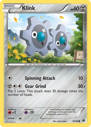 [PKM-C] Klink (74/98) [Black & White: Emerging Powers]