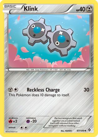 [PKM] Klink (97/149) [Black & White: Boundaries Crossed]