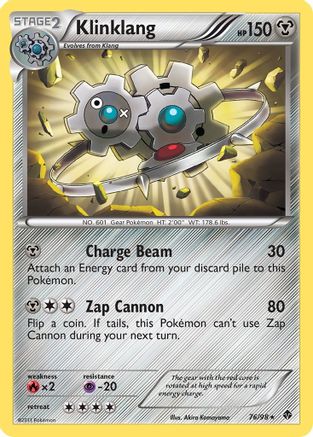 [PKM-R] Klinklang (76/98) [Black & White: Emerging Powers]