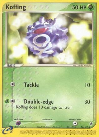 [PKM] Koffing (54/109) [EX: Ruby & Sapphire]