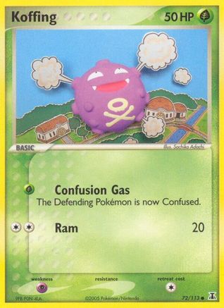 [PKM-C] Koffing (72/113) (Stamped) [EX: Delta Species]