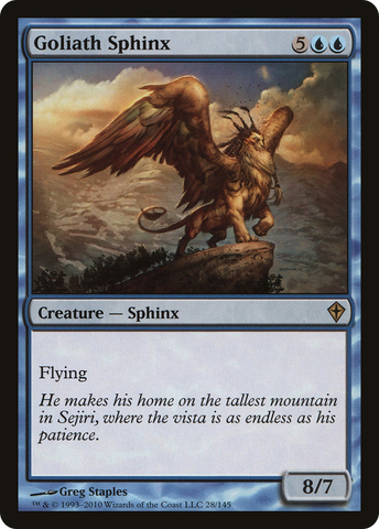 {R} Goliath Sphinx [Worldwake][WWK 028]