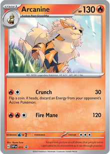 [PKM-R] Arcanine (011) [Scarlet & Violet: Black Star Promos]