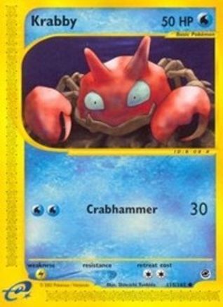 [PKM] Krabby (115/165) [Expedition: Base Set]