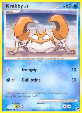 [PKM] Krabby (75/106) [Diamond & Pearl: Great Encounters]