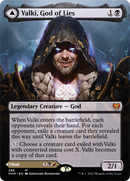 {R} Valki, God of Lies // Tibalt, Cosmic Impostor (Borderless) [Kaldheim][KHM 286]