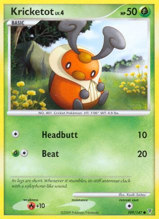 [PKM] Kricketot (109/147) [Platinum: Supreme Victors]