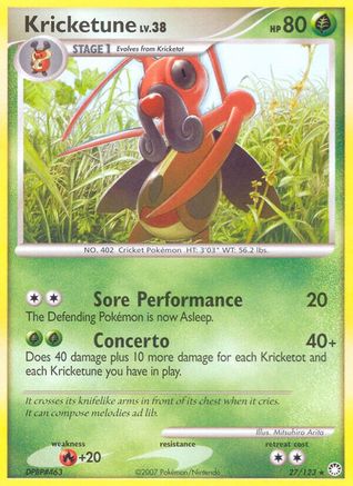 [PKM] Kricketune (27/123) [Diamond & Pearl: Mysterious Treasures]