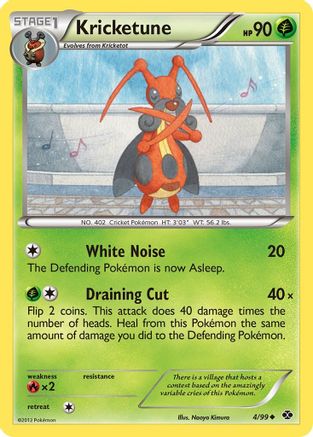 [PKM] Kricketune (4/99) [Black & White: Next Destinies]