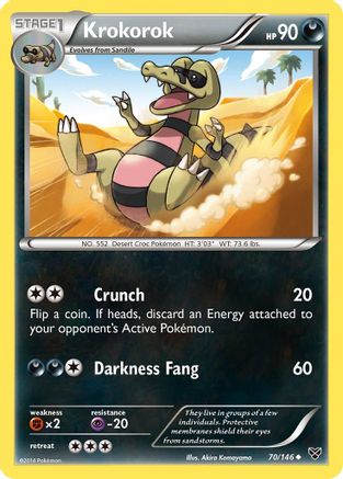 [PKM] Krokorok (70/146) [XY: Base Set]