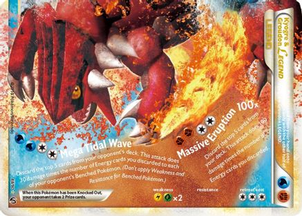[PKM-R] Kyogre & Groudon LEGEND (88/90) [HeartGold & SoulSilver: Undaunted]